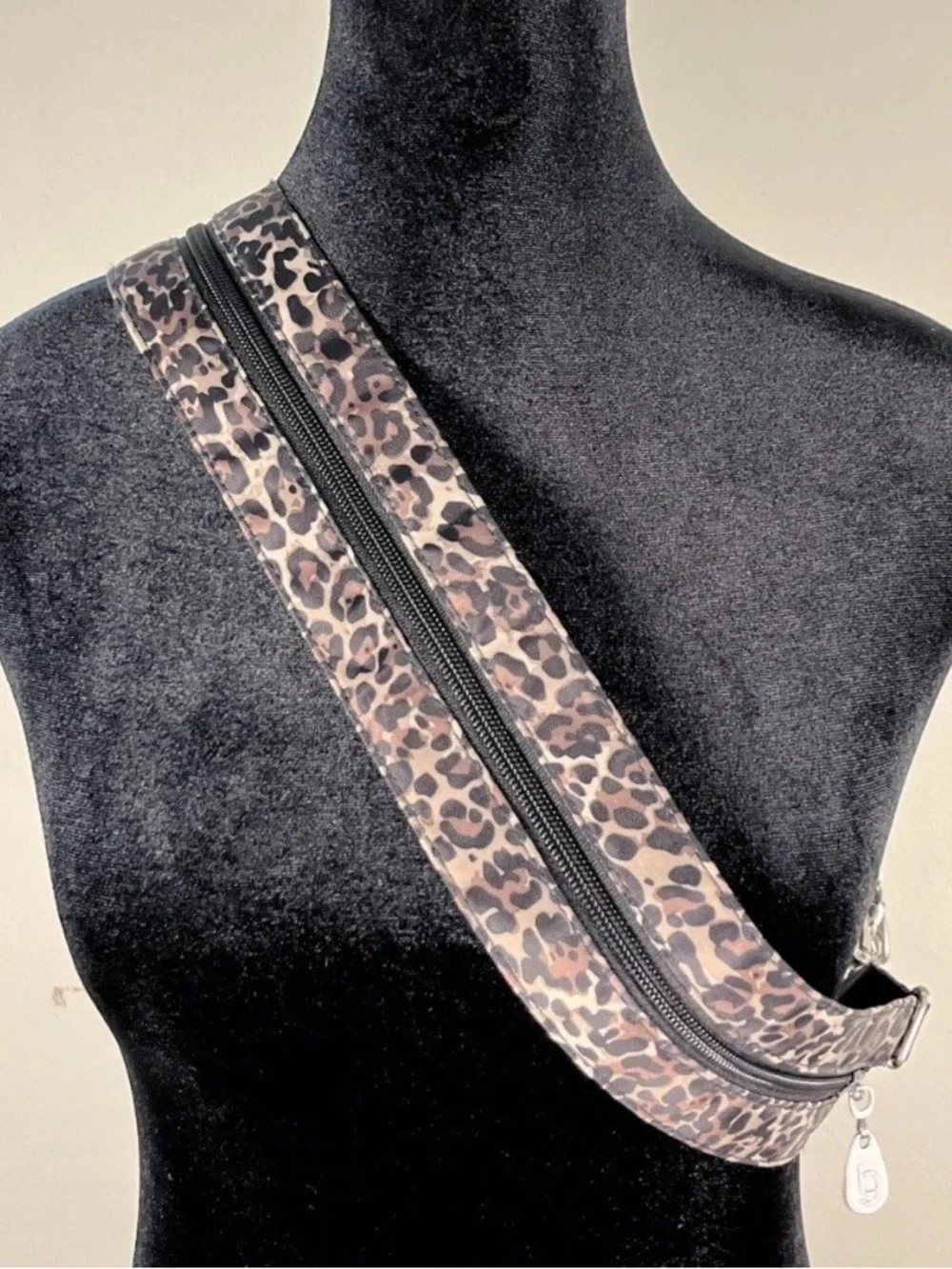 Baggallini Leopard Print Backpack in Brown and Black